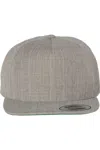 Yp Classics Wool Blend Snapback Cap In Grey
