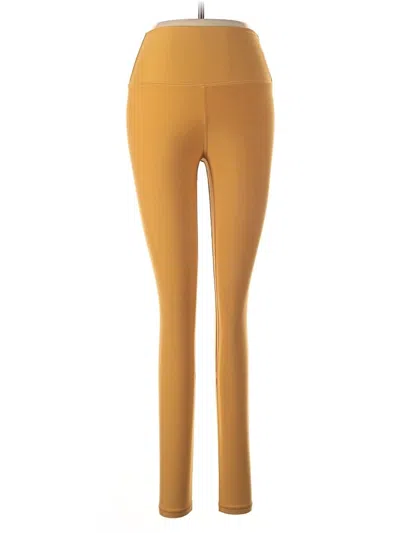 Pre-owned Ypb Active Pants In Yellow