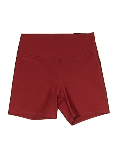 Pre-owned Ypb Athletic Shorts In Burgundy