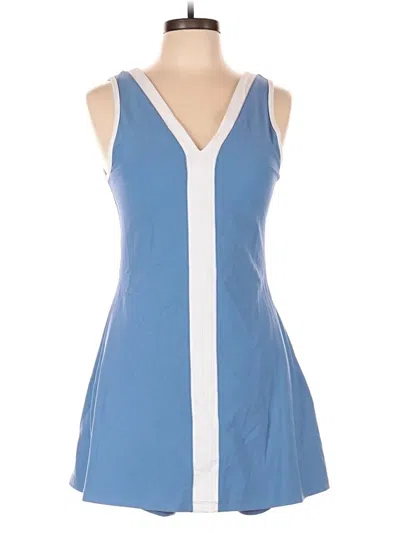 Pre-owned Ypb Casual Dress In Blue