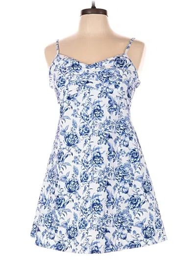 Pre-owned Ypb Casual Dress In Blue
