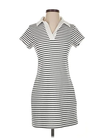 Pre-owned Ypb Casual Dress In White