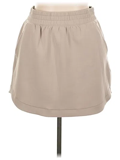 Pre-owned Ypb Casual Skirt In Tan