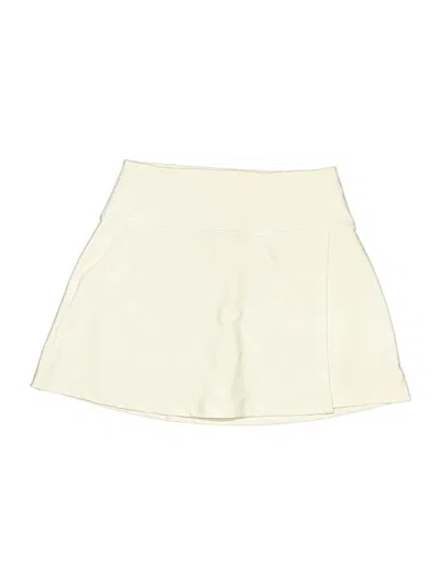 Pre-owned Ypb Casual Skirt In White