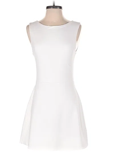 Pre-owned Ypb Cocktail Dress In White