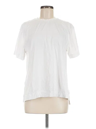 Pre-owned Ypb Short Sleeve Turtleneck In White