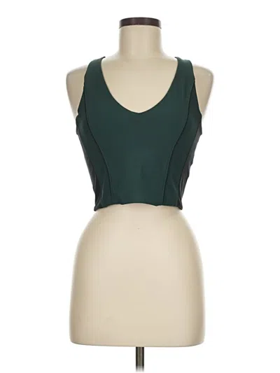 Pre-owned Ypb Sports Bra In Green