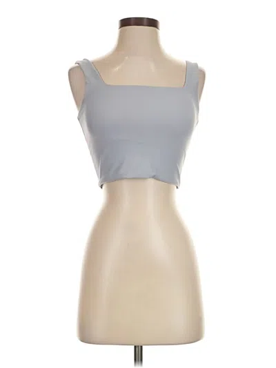 Pre-owned Ypb Sports Bra In Silver