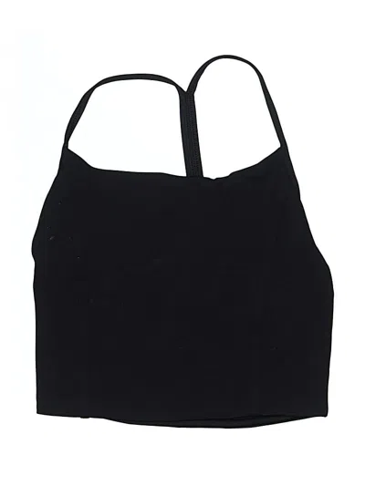 Pre-owned Ypb Swimsuit Top Black Swimwear