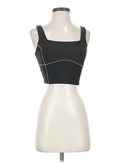 Pre-owned Ypb Tube Top Black Strapless Neckline Tops