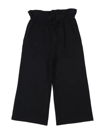 Yporqué Babies'  Toddler Girl Pants Black Size 6 Cotton, Modal, Elastane