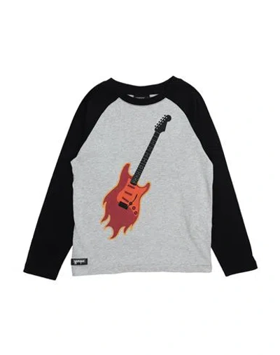 Yporqué Babies'  Toddler T-shirt Black Size 6 Cotton