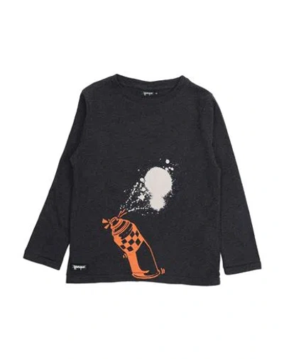 Yporqué Babies'  Toddler T-shirt Lead Size 6 Cotton In Grey
