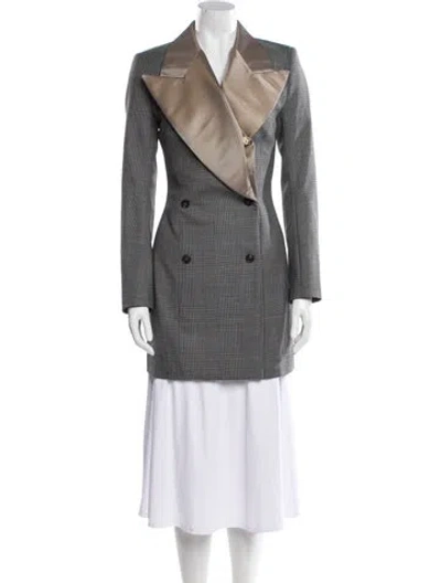 Pre-owned Y/project 2019 Wool Blazer W/ Tags In Gray