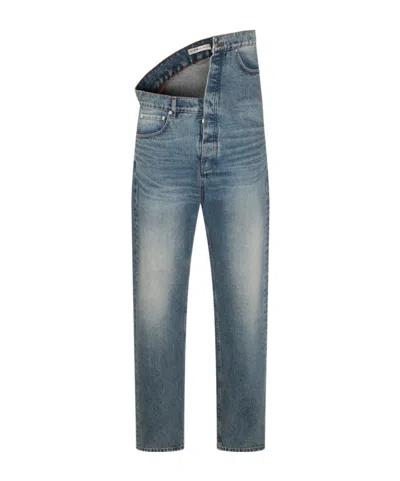 Y/project Asymmetric Jeans In Blue