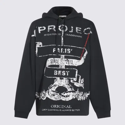 Y/PROJECT Y/PROJECT BLACK COTTON SWEATSHIRT