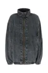Y/project Y Project Women Black Denim Jacket In Gray