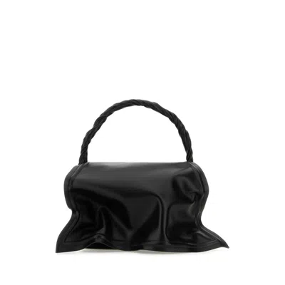 Y/project Black Leather Handbag