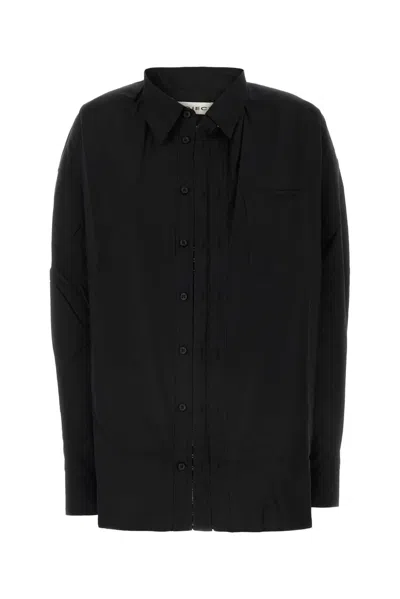 Y/project Black Poplin Oversize Shirt