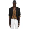 Y/project Black Snap Panel Blazer In Black