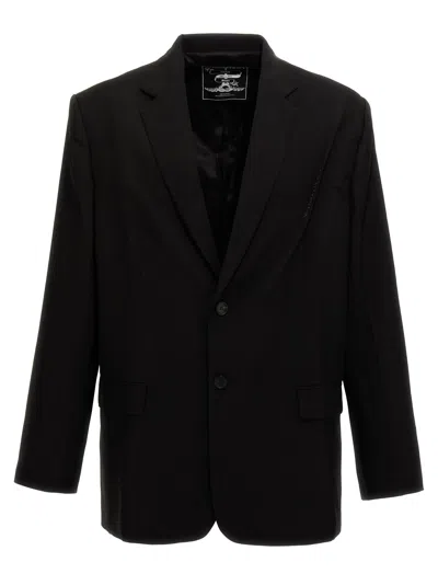 Y/PROJECT Y/PROJECT BLACK VIRGIN WOOL MEN'S BLAZER