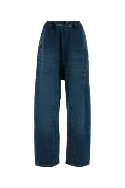 Y/PROJECT BLUE DENIM JEANS
