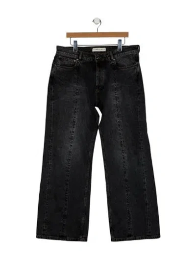Pre-owned Y/project Bootcut Jeans In Black