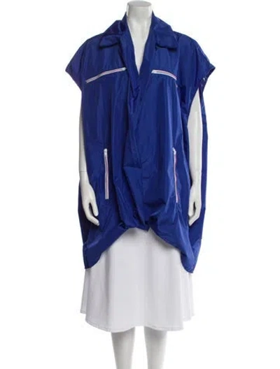 Pre-owned Y/project Coat In Blue