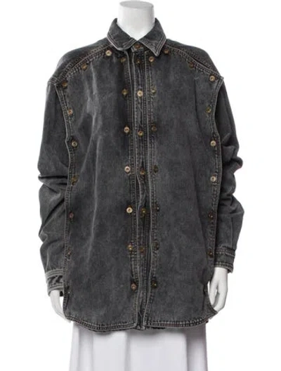 Pre-owned Y/project Coat In Grey