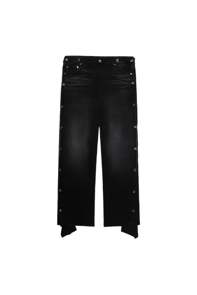 Y/project Collapsed Waist Jeans In Black