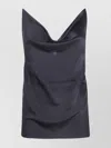Y/project Evergreen Invisible Strap Slip Top In Black