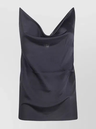 Y/PROJECT DRAPED NECK SLIP TOP