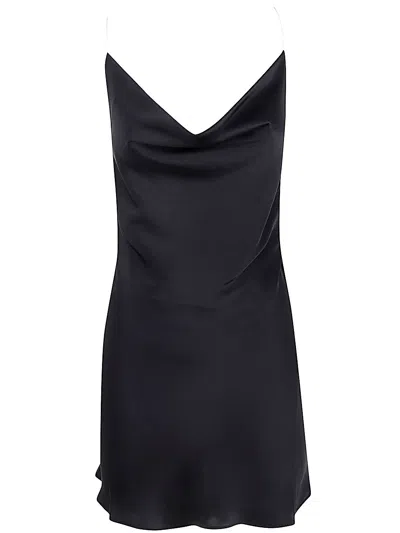 Y/PROJECT EVERGREEN INVISIBLE STRAP SLIP DRESS,102DR017 EVERGREEN BLACK