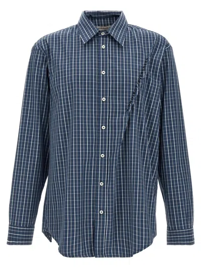Y/project 'evergreen Pinched Logo' Shirt In Gray