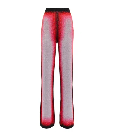 Y/project Gradient Knit Wide-leg Casual Pants In Multi