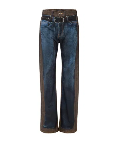 Y/project High-waisted Jeans In Multi