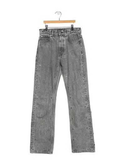 Pre-owned Y/project High-rise Straight Leg Jeans In Multicolor