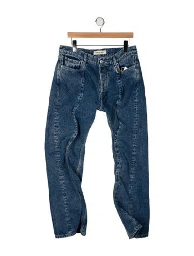 Pre-owned Y/project High-rise Wide Leg Jeans W/ Tags In Blue