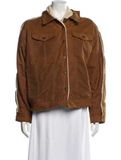 Pre-owned Y/project Jacket In Brown