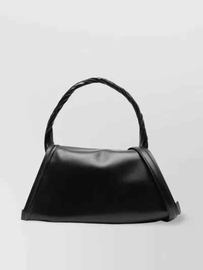 Y/project Leather Handbag With Adjustable Shoulder Strap