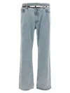 Y/project Blue Y Belt Jeans
