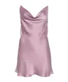 Y/project Lilac Evergreen Invisible-strap Slip Dress In Purple