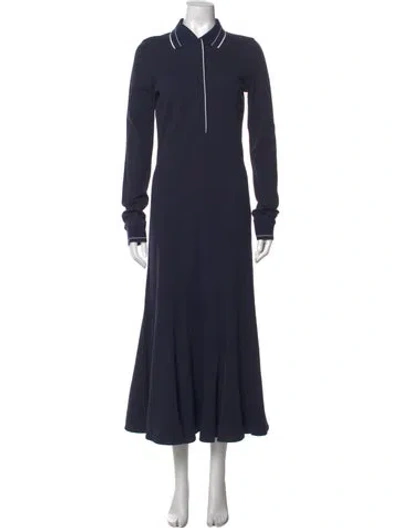 Pre-owned Y/project Long Dress In Blue