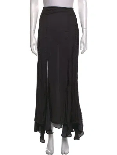 Pre-owned Y/project Long Skirt In Black