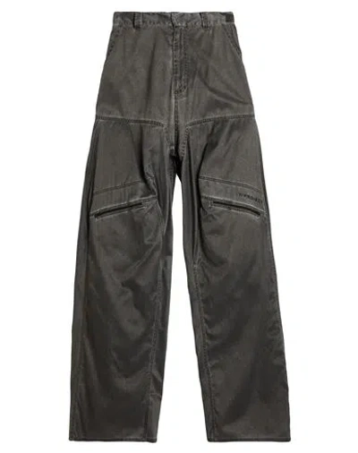 Y/project Man Pants Grey Size M Polyamide, Polyurethane In Gray