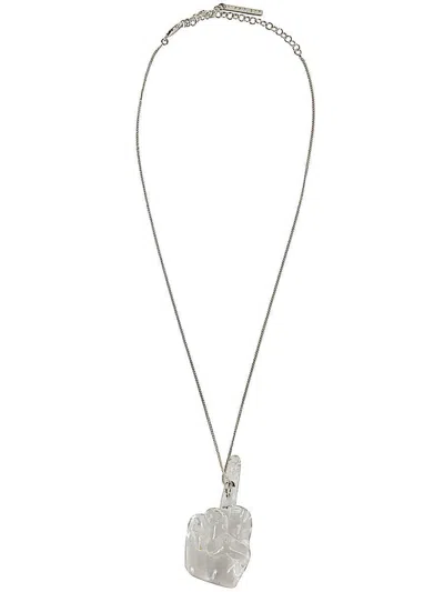 Y/project Midi Fuck You Pendant Necklace Accessories