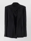 Y/project Y Project Charcoal Cupro Oversize Blazer
