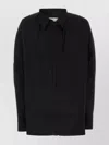 Y/project Oversize Shirt In Poplin With Chest Pocket In Black
