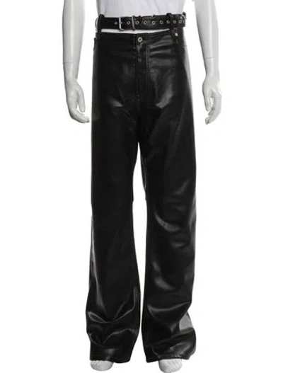 Pre-owned Y/project Pants In Black