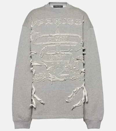 Y/PROJECT PARIS' BEST COTTON JERSEY SWEATSHIRT